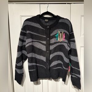 NWT Wicked x Paul Tazewell Zebra Stripe Cardigan/Sweater from Target